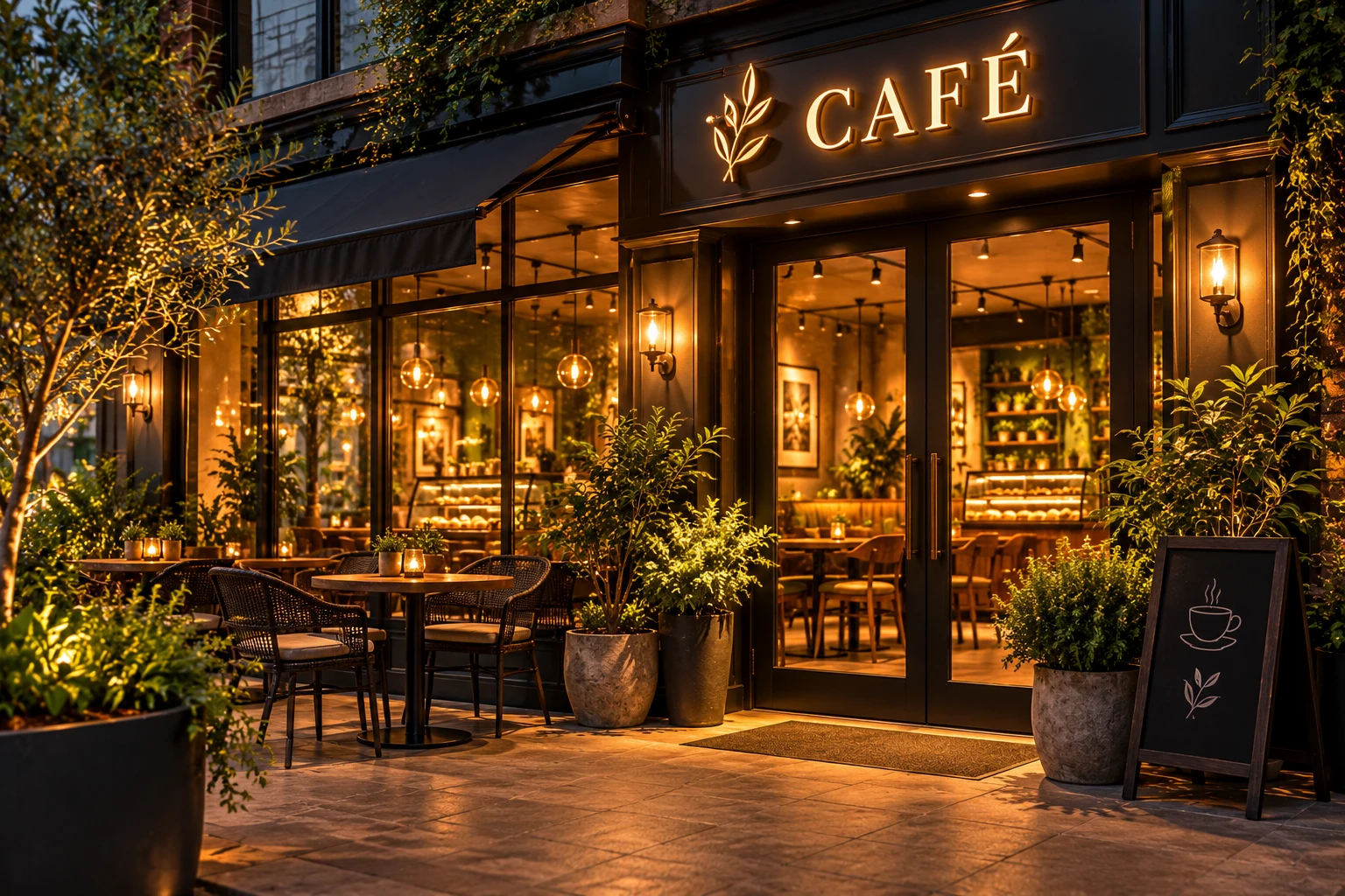 Exterior evening