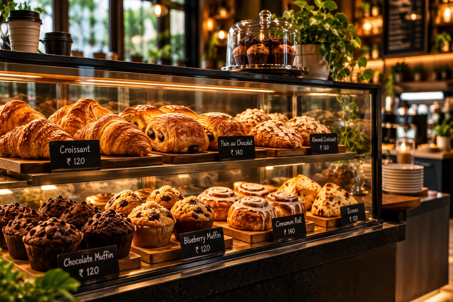 Pastry display