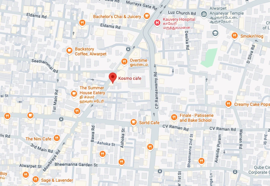 Kosmo Cafe location